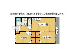 アニヴェルセル守恒の間取り画像