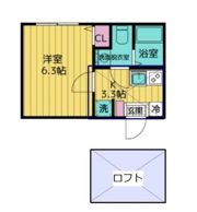 ベル・セゾン生田の間取り画像
