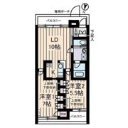 ドルフEASTの間取り画像