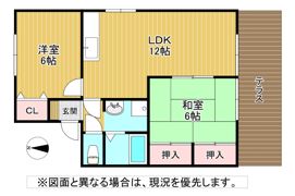 セジュール若園の間取り画像