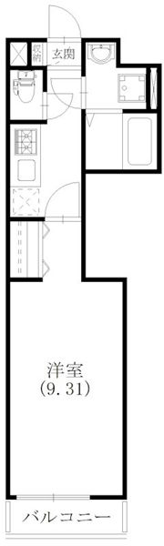 エスコルトの間取り画像