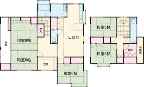 晴海1丁目貸家 5SLDKの間取り画像