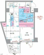 GENOVIA東向島Ⅳの間取り画像
