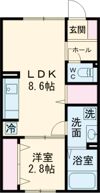 シャ・ノワールの間取り画像