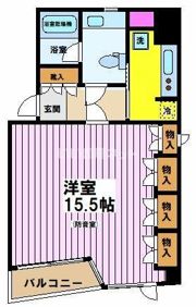 つつじヶ丘アーベントの間取り画像