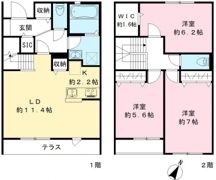 The Park．B棟の間取り画像