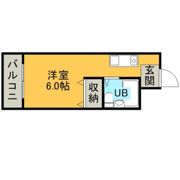 アマノフラット香住ヶ丘の間取り画像