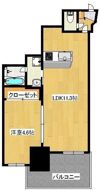 ウイング11の間取り画像