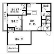 エス.フィールド奏の間取り画像