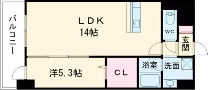 CREWS.REINE（クルーズ.レーヌ）の間取り画像