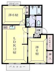 カサグランデの間取り画像