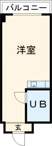 アパートメント泉佐野の間取り画像