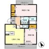 リブレ B棟の間取り画像