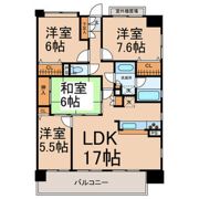 ステイツ代官町の間取り画像