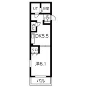 La Verite ノムラⅡの間取り画像