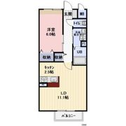 リバーサイド66の間取り画像