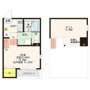 ハーモニーテラス中杉町Ⅱの間取り画像