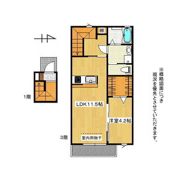咲田ヒルズの間取り画像