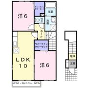 ソレイユⅠの間取り画像