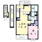 A－1（エーワン）の間取り画像