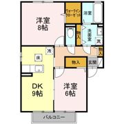 ラルーナ Ⅱの間取り画像