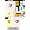 ラルーナ Ⅱの間取り画像