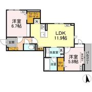 ラ・ペッシュの間取り画像