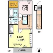 Comfortia AKUROの間取り画像