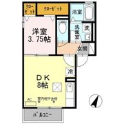 メゾンRの間取り画像