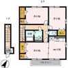 フルール A棟の間取り画像