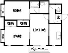 サンシャイン下池川の間取り画像