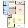 コーポ米田の間取り画像
