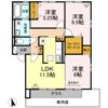 ウィング ヴィラ N棟の間取り画像