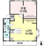 サンガーデンナベシマ C棟の間取り画像