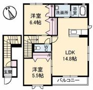 フレンチ・モモの間取り画像