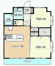 Asteria祇園の間取り画像
