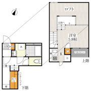 CB和白オーシャンヒルズの間取り画像