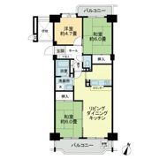 イトーピア第二大曽根マンションの間取り画像