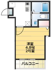 ベイルーム百合ヶ丘の間取り画像