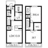 グランドゥールI(A)の間取り画像