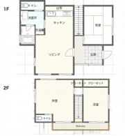 Cozy House南鎌ヶ谷デザイナーズリノベ戸建の間取り画像