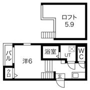 リブフラット藤江の間取り画像