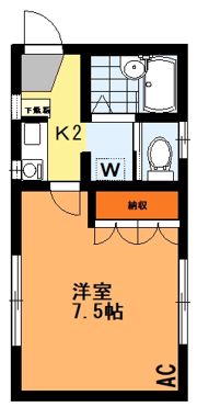 ヴルグ本町の間取り画像