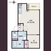 Jack yutakaⅡの間取り画像