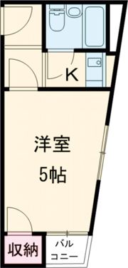 メゾンヒグチの間取り画像