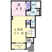 L・Front 雅の間取り画像