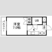 コーポ中島丁の間取り画像