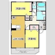 ローズコートルピナスの間取り画像