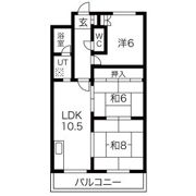 H.B NAGAKUTEの間取り画像