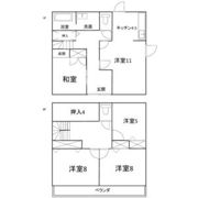 祐久 戸建借家の間取り画像